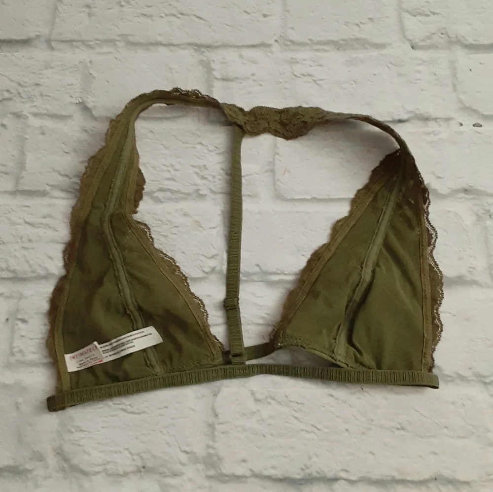 Free people intimately green lace bralette - Picture 2 of 11